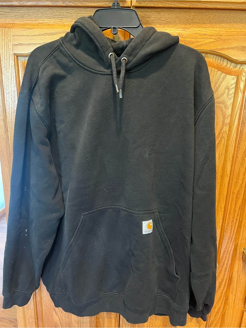 Carhartt Black Heavyweight Hooded Pullover